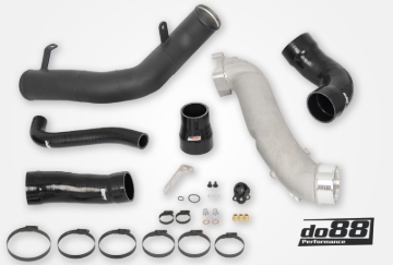 Picture of do88 Audi RS3 2.5T (8V)/TT RS 2.5T (8S) Charge Pipes (OEM Intercooler) - Black