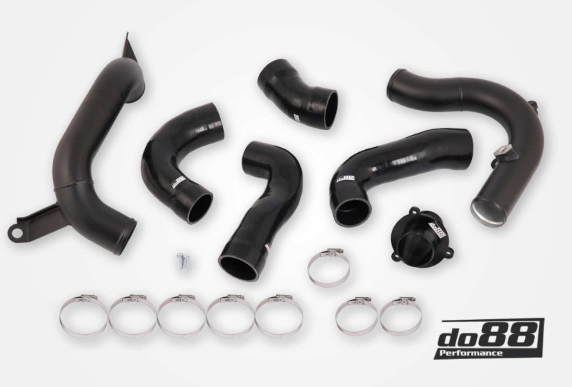 Picture of do88 14-17 Volkswagen Polo GTI 1.8T/Seat Ibiza Cupra 1.8T EA888 Pressure Pipes + TurboMuffler Delete