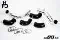 Picture of do88 Volvo 7/940 Turbo Center Connection Pipe Kit Black Hoses standard TB