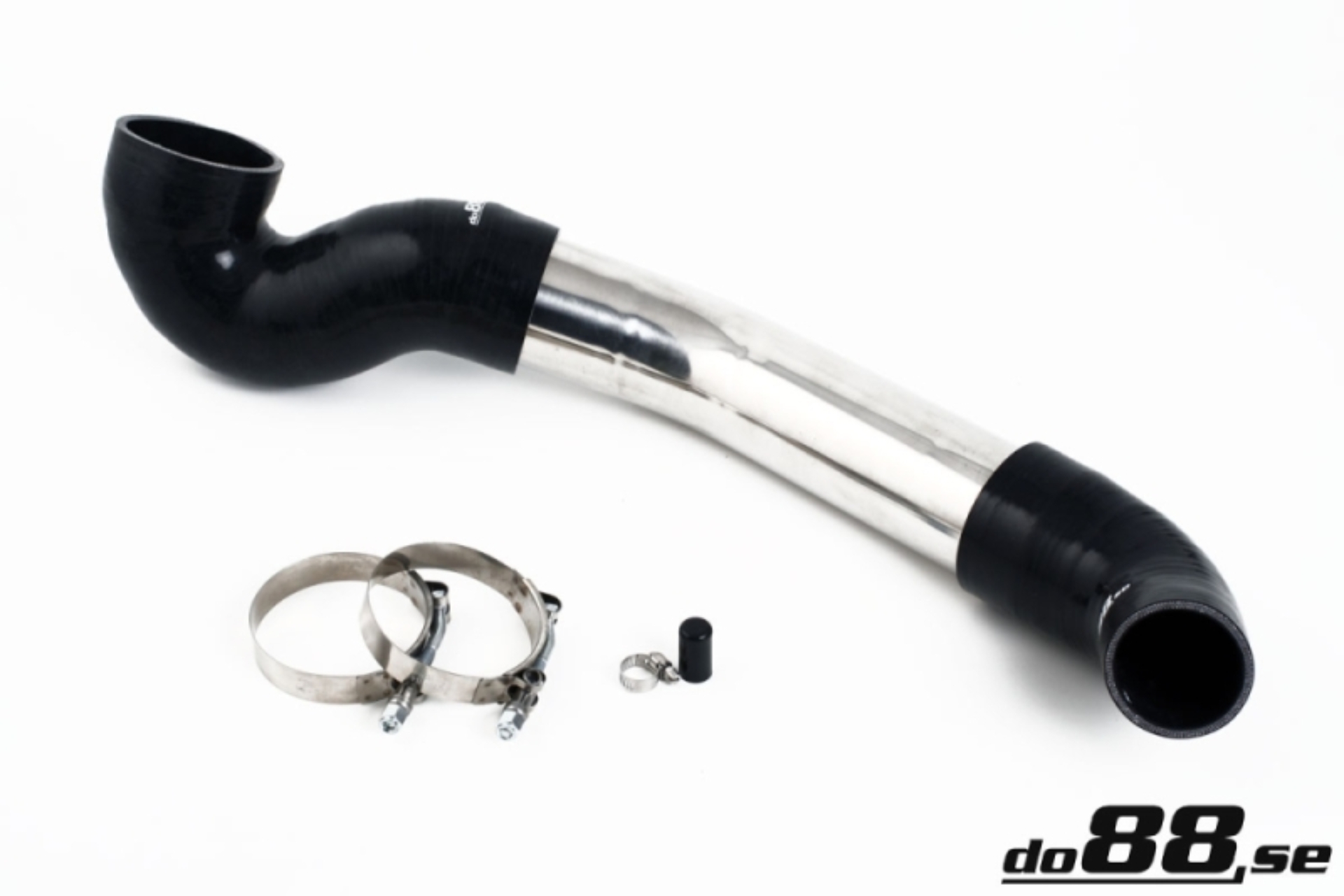 Picture of do88 Volvo S60R V70R 04-07 Lower Intercooler Pipe Black