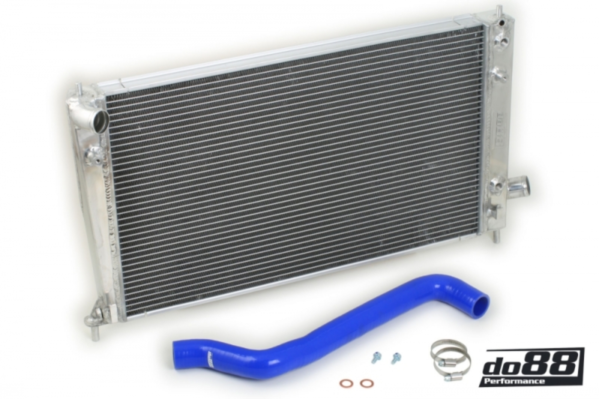 Picture of do88 SAAB 9-5 98-01 Radiator Blue Hose
