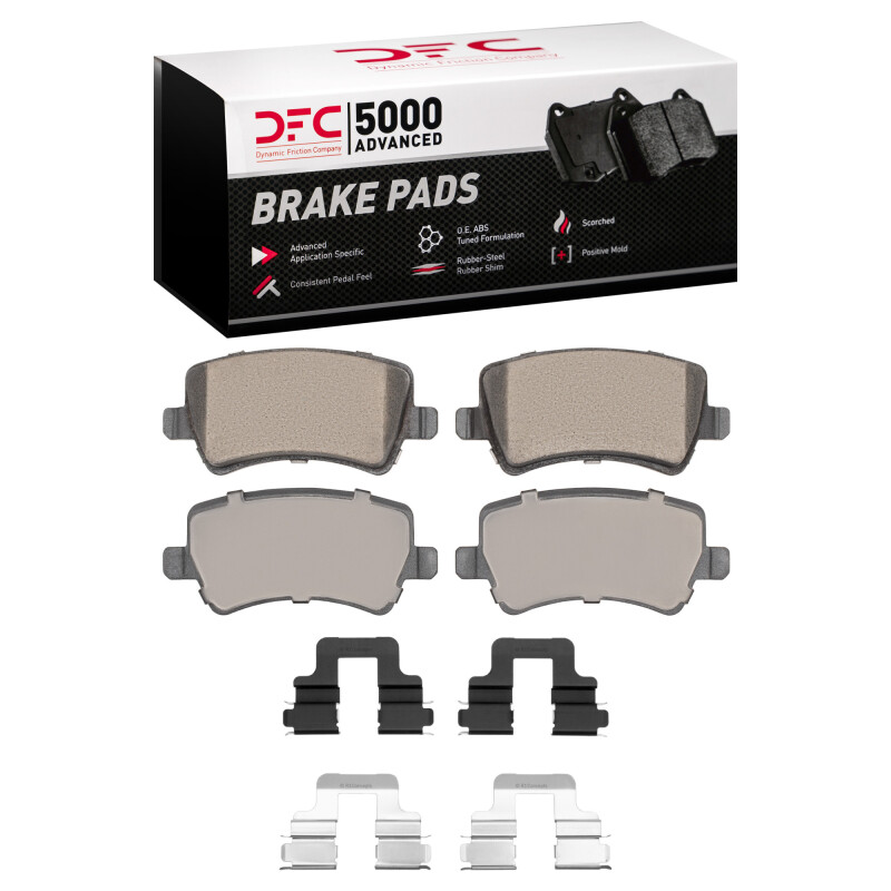 Picture of DFC 5000 Advanced Ceramic Brake Pads - 1551-1307-01