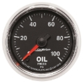 Picture of Autometer GS Series 2-1/16in Oil Pressure Gauge 100PSI Electric Full Sweep