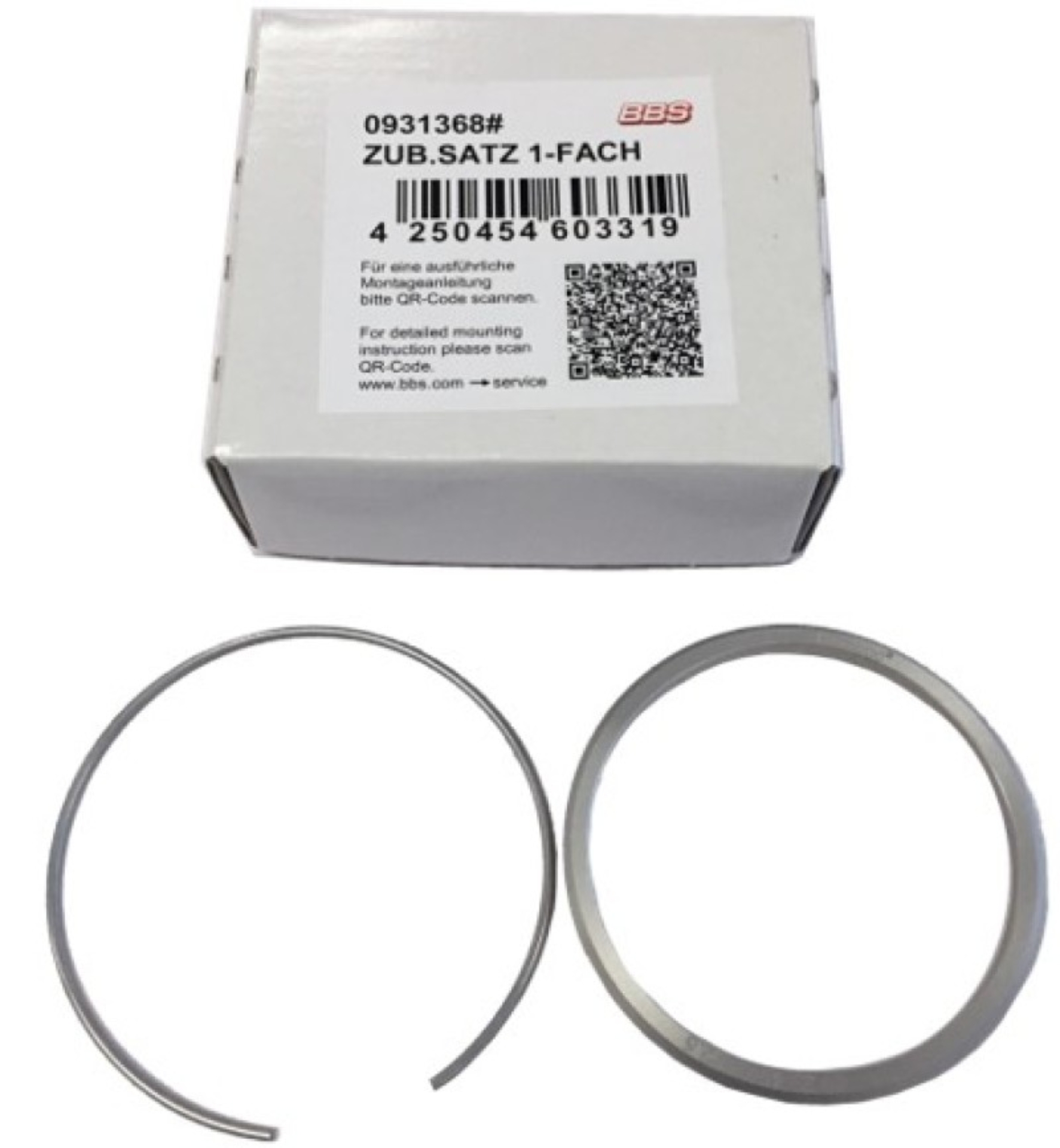 Picture of BBS PFS KIT - BMW E70 - Includes 82mm OD - 74mm ID Ring / 82mm Clip