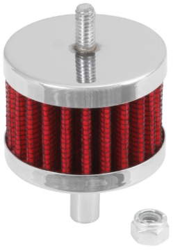 Picture of K&N Steel Base Crankcase Vent Filter 3/8in OD Tube  2in OD 1-1/2in Height