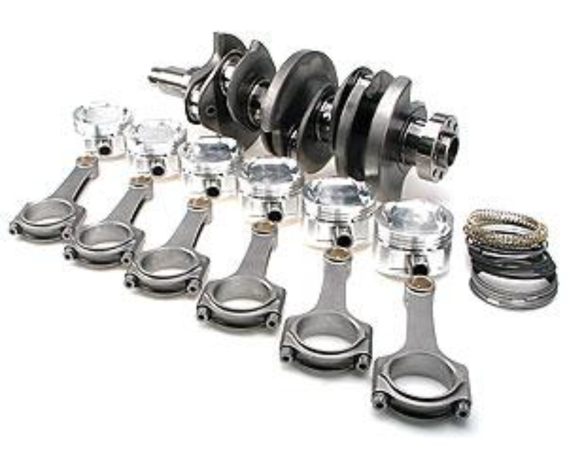 Picture of Brian Crower Nissan VQ37HR Stroker Kit - 92mm Stroke Billet Crank Custom Rods (5.886 inch) Custom