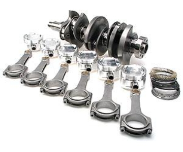 Picture of Brian Crower Nissan VQ37HR Stroker Kit - 92mm Stroke Billet Crank Custom Rods (5.886 inch) Custom