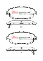 Picture of DBA 93-01 Toyota Supra JZ80 Front SP Performance Brake Pads