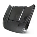 Picture of Anderson Composites 15-17 Ford Mustang (Excl. GT350/GT350R) Ram Air Double Sided Hood