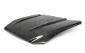 Picture of Anderson Composites 15-17 Ford Mustang Eco Boost Type-OE Double Sided Hood