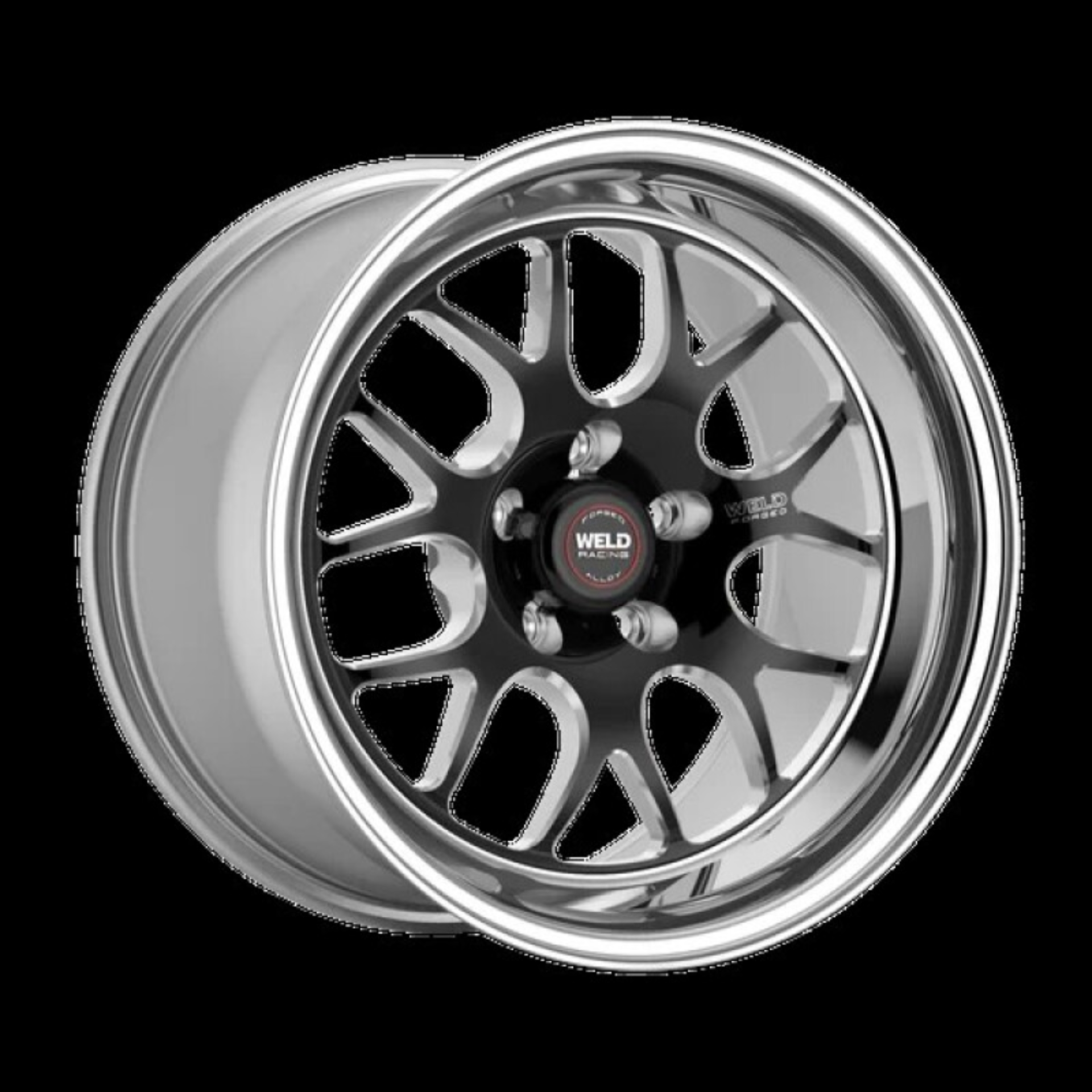 Picture of Weld S77 20x8 / 5x120mm BP / 4.3in BS Black Wheel (High Pad)