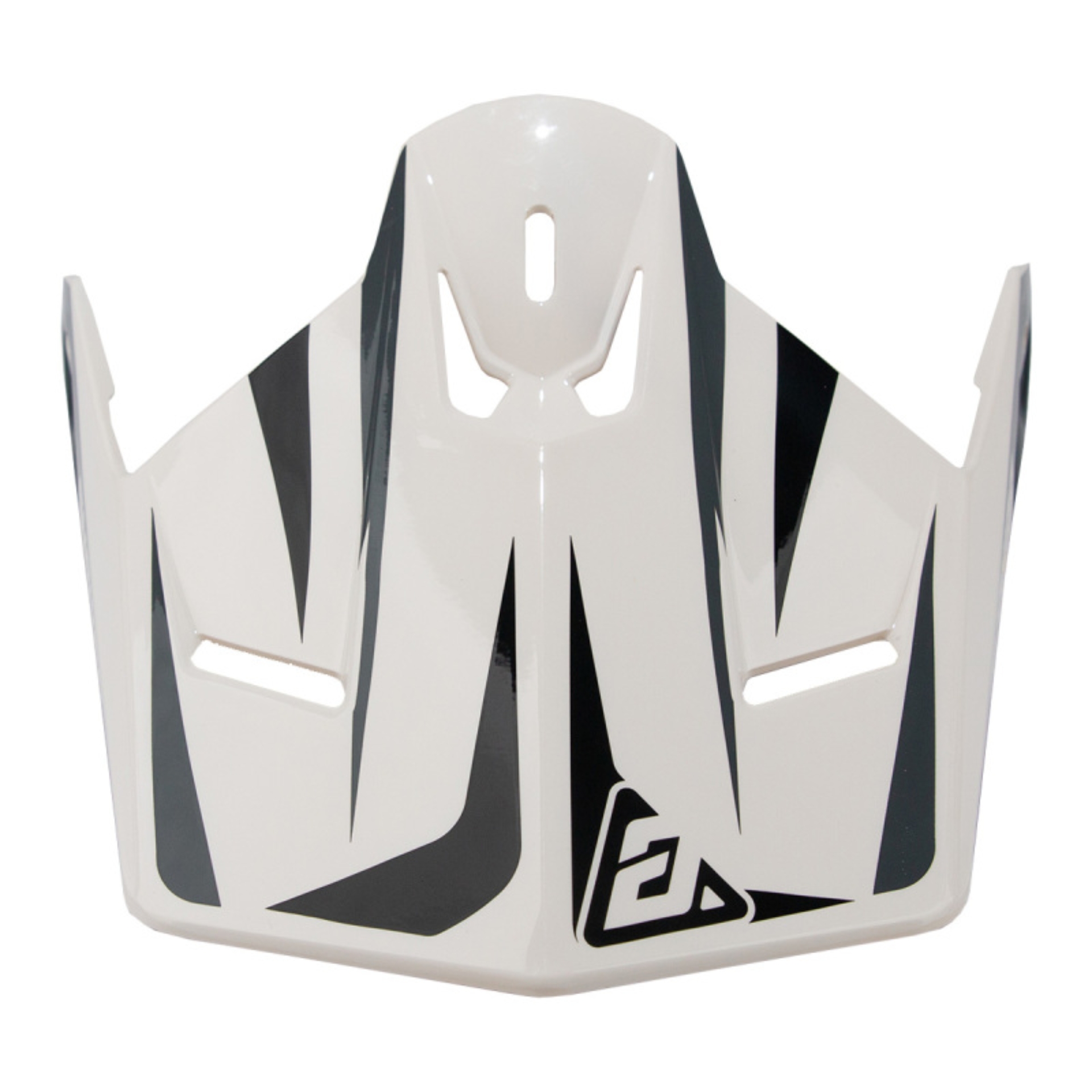 Picture of Answer 26 AR1 Mototown Glossy Visor - White/Grey/Black