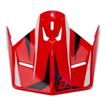 Picture of Answer 26 AR1 Mototown Glossy Visor - Red/White/Black