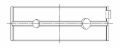 Picture of ACL Nissan TD42 .025mm Oversized High Performance Main Bearing Set