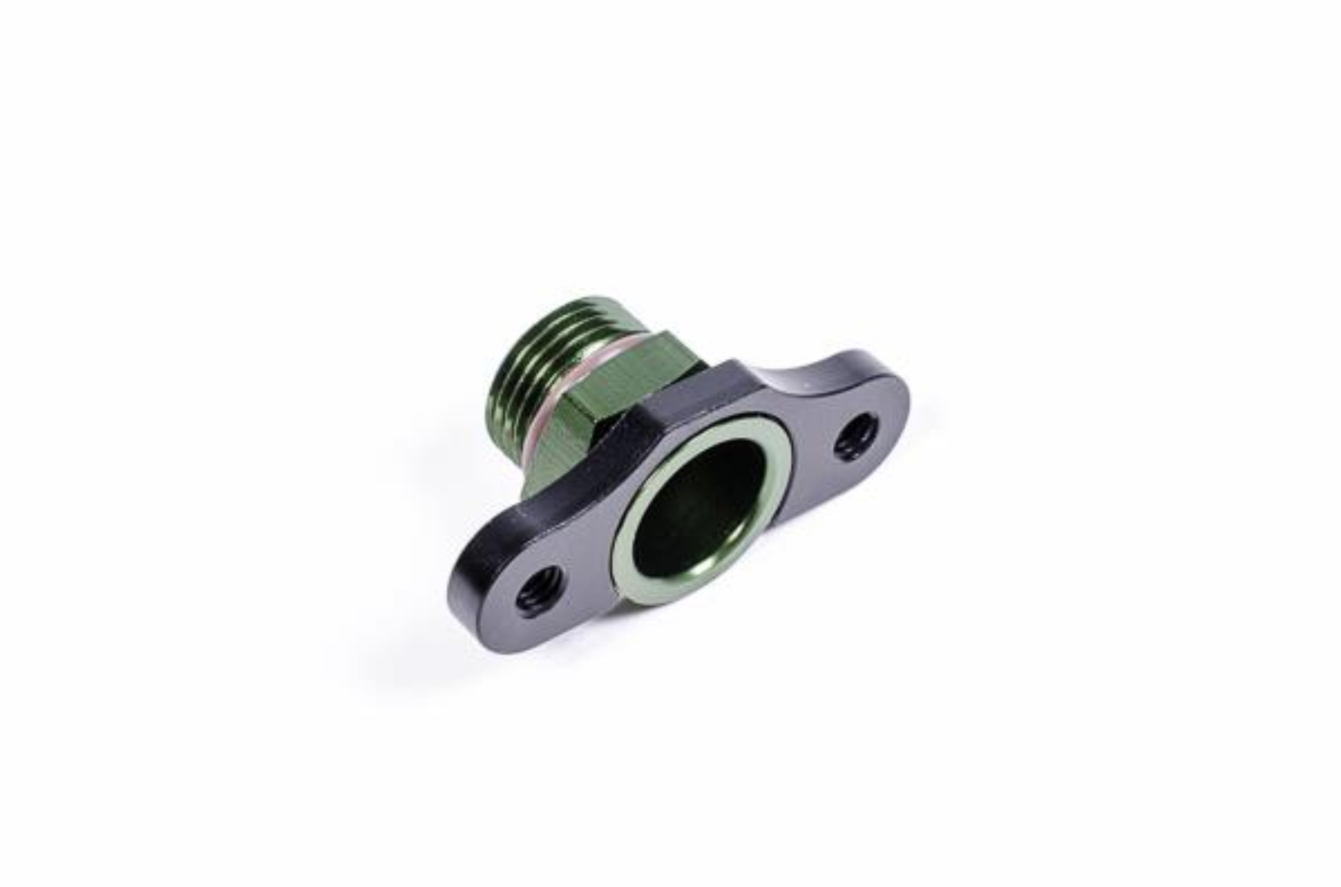 Picture of Radium Engineering FPR Adapter - 8AN ORB 16mm Bore 39mm Spacing M6 - Evolution 8/9 4G63