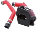 Picture of K&N 08-09 Mitsubishi Evo X Wrinkle Red Typhoon Short Ram Intake
