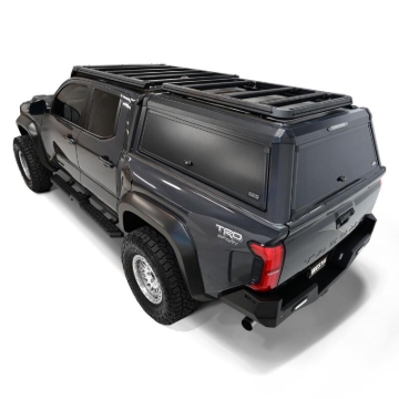 Picture of Westin EXP Roof Rack for Mid Size EXP Truck Cap (RACK ONLY - NO CAP) 45x55in. - Tex. Blk
