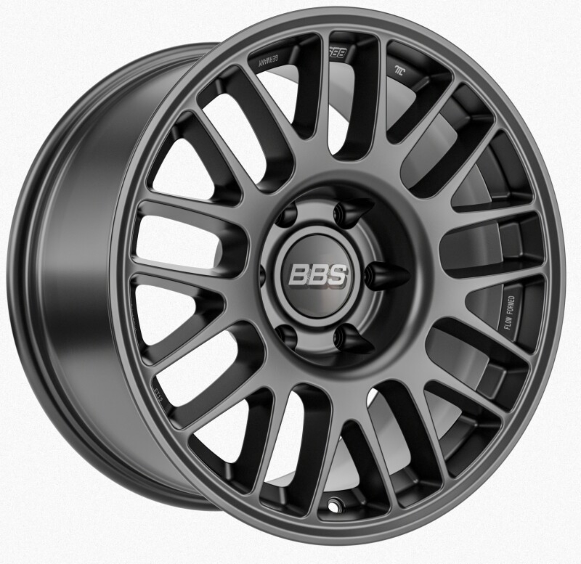 Picture of BBS TS-M 20x9in - 5x120 - 72.56 CB - ET30 - Satin Black Wheel
