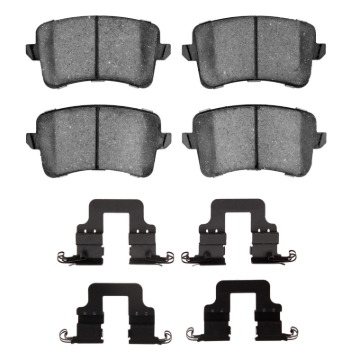 Picture of R1 08-17 Audi Q5 (USA/Canada Excl Hybrid) Rear Performance Sport Pads & Hardware Kit