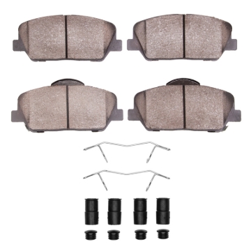 Picture of R1 10-16 Hyundai Genesis Coupe Front Performance Sport Pads & Hardware Kit