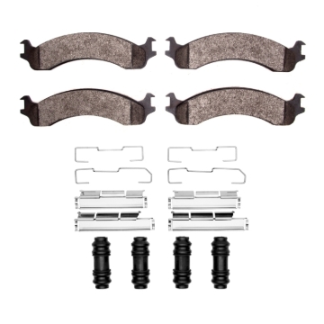 Picture of R1 00-02 Dodge Ram 2500 Front Super Duty Pads & Hardware Kit