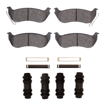 Picture of R1 03-10 Ford Explorer Sport Trac Rear Super Duty Pads & Hardware Kit