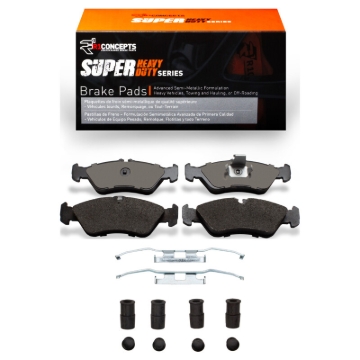 Picture of R1 02-06 Dodge Sprinter 2500 Rear Super Duty Pads & Hardware Kit