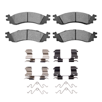 Picture of R1 06-12 Ford Taurus SHO Front Super Duty Pads & Hardware Kit
