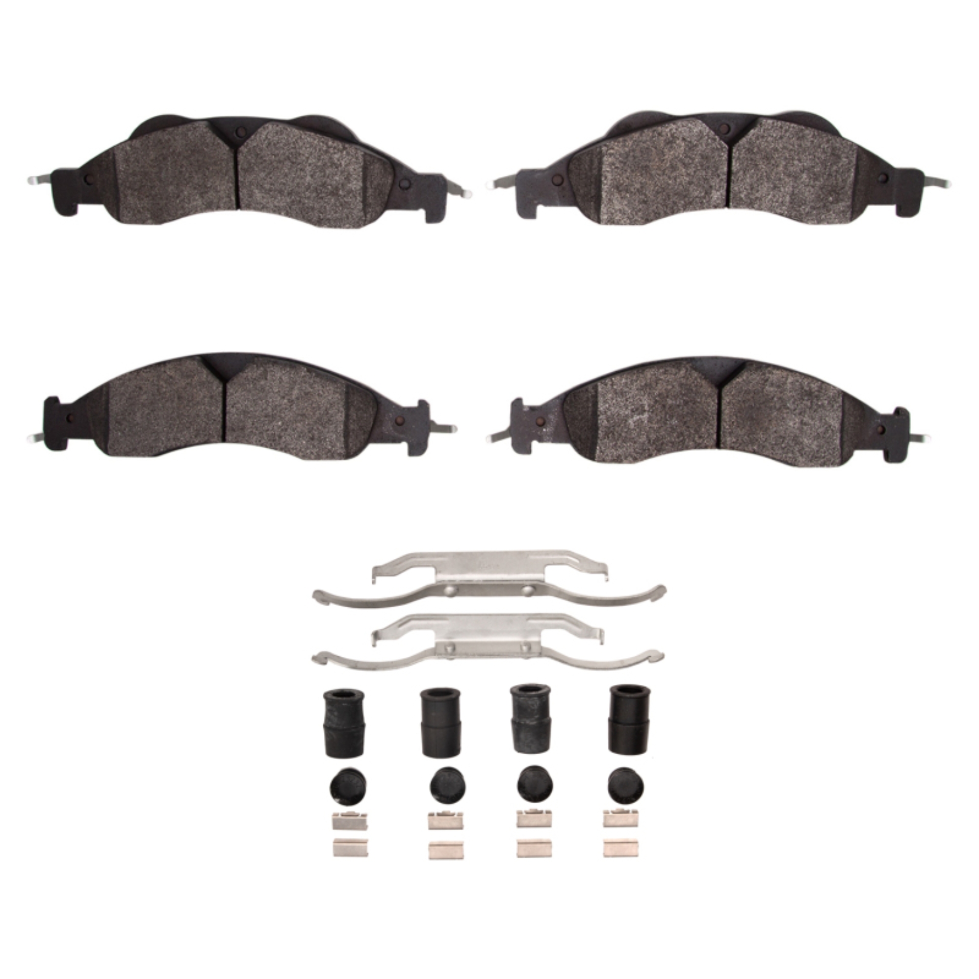 Picture of R1 07-09 Ford Expedition Front Super Duty Pads & Hardware Kit