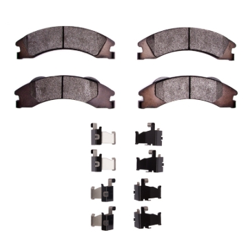Picture of R1 08-25 Ford E-150 Rear Super Duty Pads & Hardware Kit