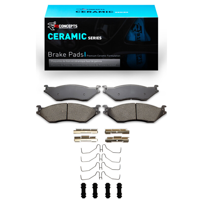 Picture of R1 Concepts RNC Ceramic Brake Pads - 2310-1066-01