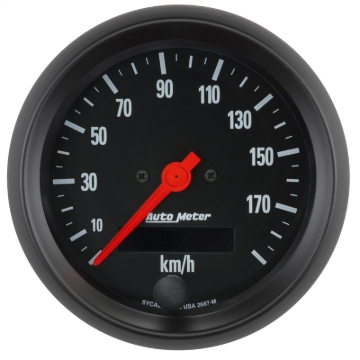 Picture of Autometer Z-Series 0-190KM/H 3-3/8in Electric Prog. Speedometer W/ LCD ODO Gauge