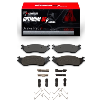 Picture of R1 Concepts RNC Optimum OE Brake Pads - 2551-1045-01