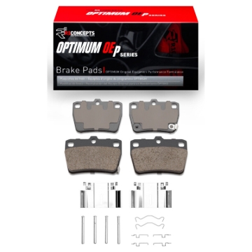 Picture of R1 Concepts RNC Optimum OE Brake Pads - 2551-1051-01