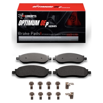 Picture of R1 Concepts RNC Optimum OE Brake Pads - 2551-1068-01