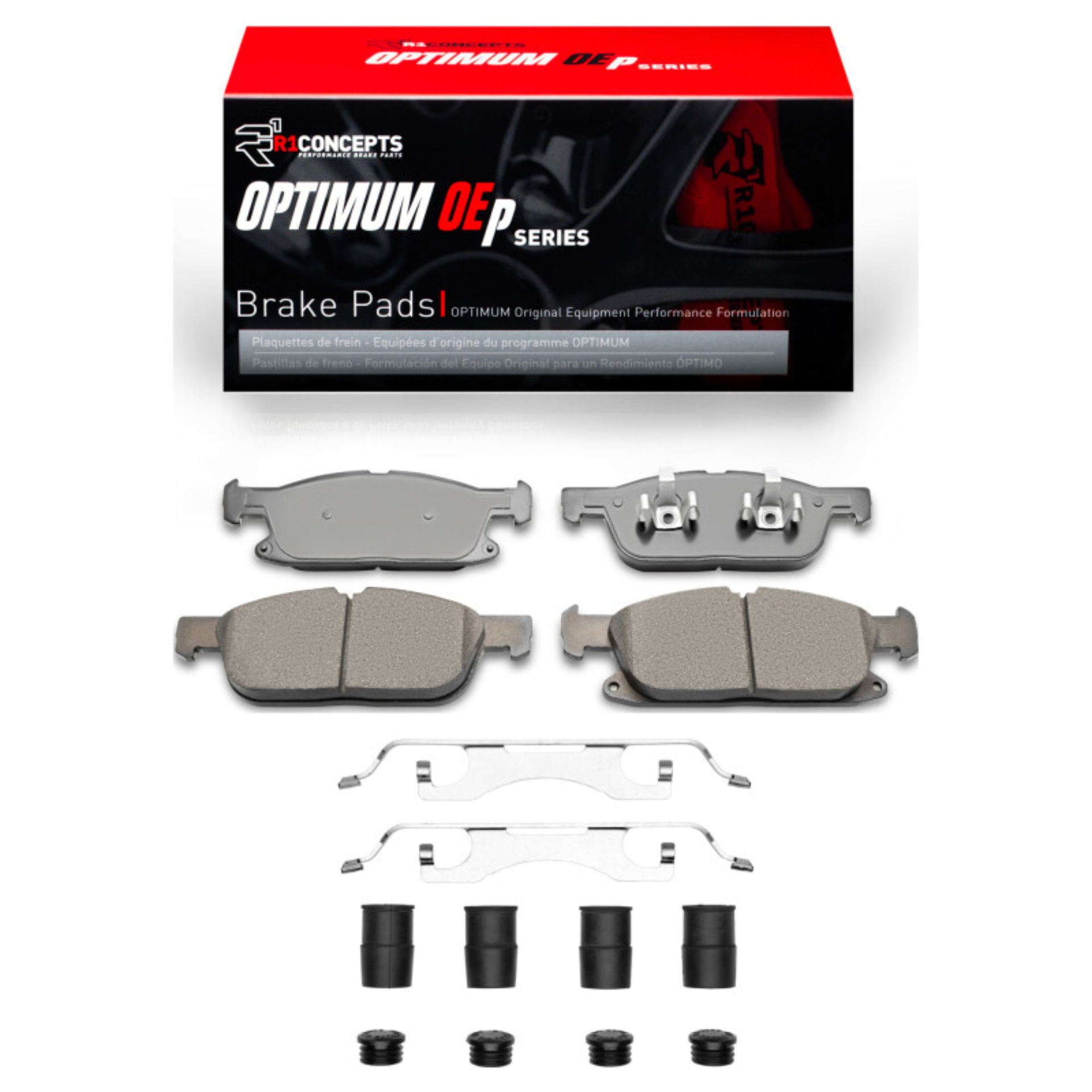 Picture of R1 Concepts RNC Optimum OE Brake Pads - 2551-1818-01