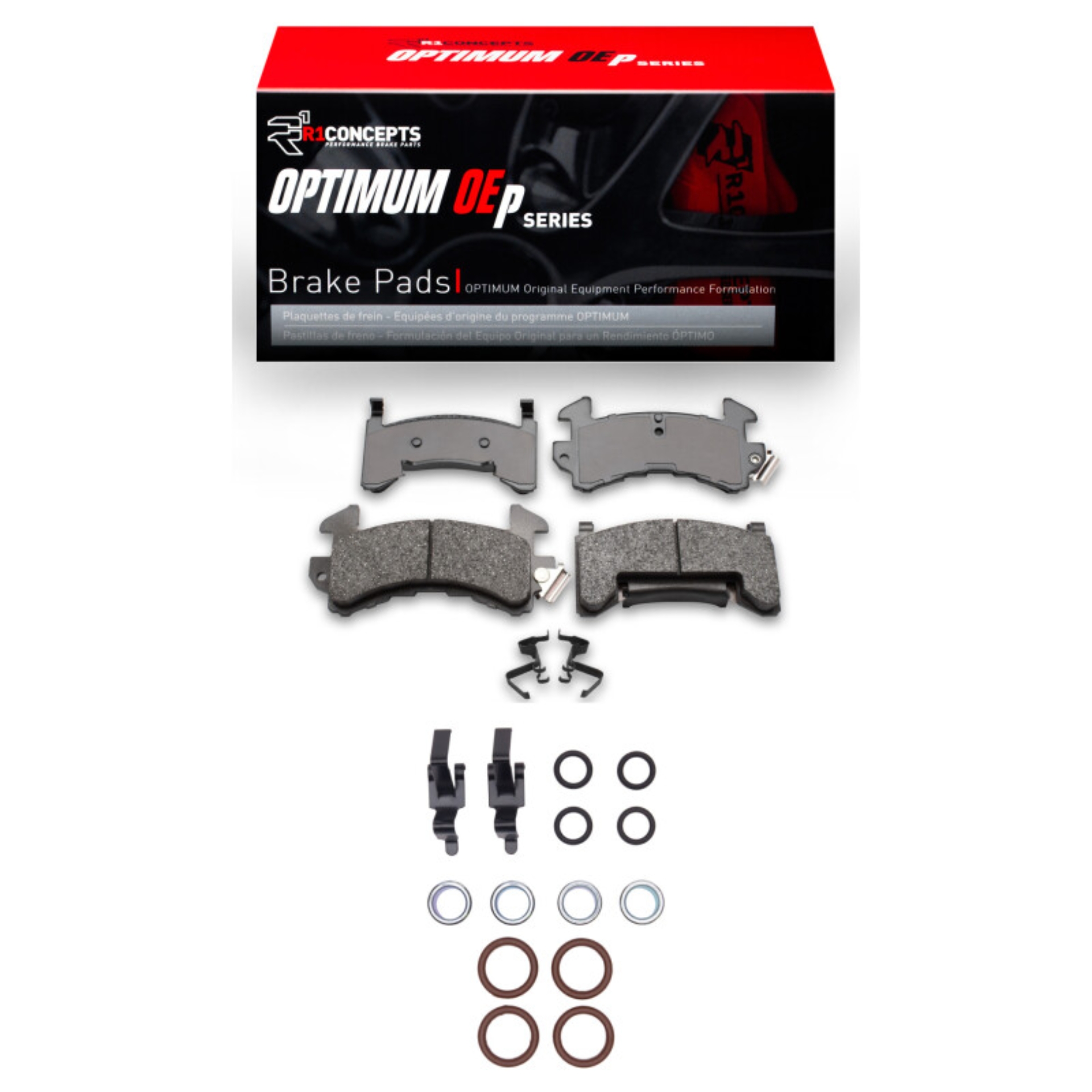 Picture of R1 Concepts RNC Optimum OE Brake Pads - 2552-0154-01