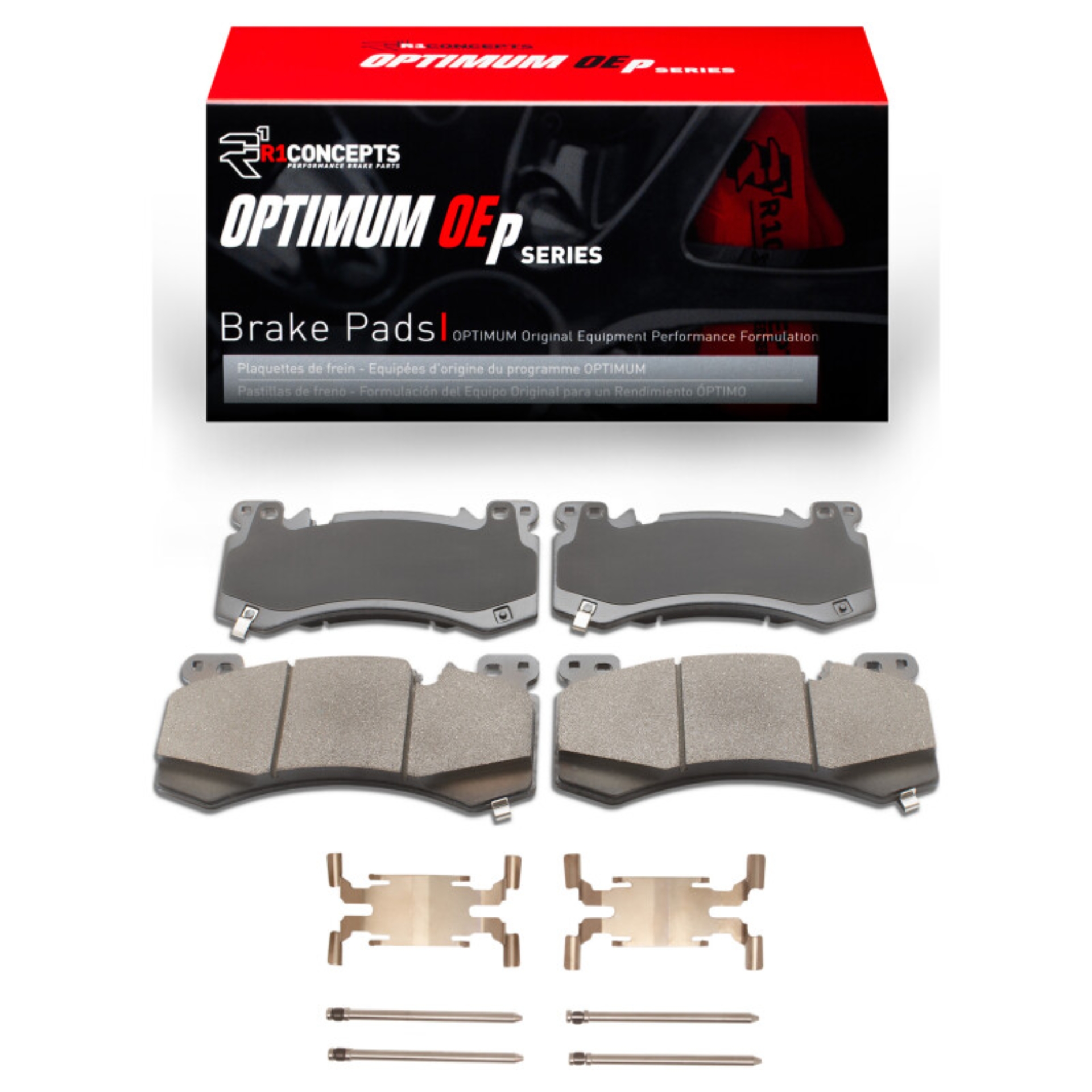 Picture of R1 Concepts RNC Optimum OE Brake Pads - 2552-2407-01