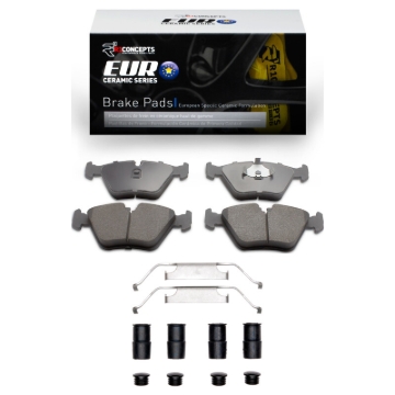 Picture of R1 Concepts RNC Euro Ceramic Brake Pads Brake Rotors - 2600-0394-01