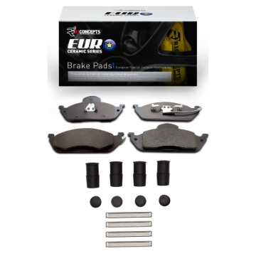 Picture of R1 Concepts RNC Euro Ceramic Brake Pads Brake Rotors - 2600-0760-01