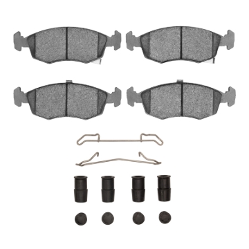 Picture of R1 Concepts RNC Euro Ceramic Brake Pads Brake Rotors - 2600-1568-01