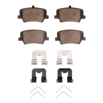 Picture of R1 Concepts RNC Euro Ceramic Brake Pads Rear Brake Rotors - 2600-2136-01