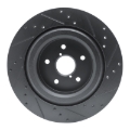 Picture of R1 Concepts RNC Brake Rotor-Drill & Slot Rear - 633-13044L
