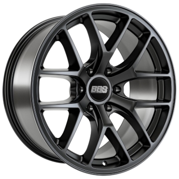 Picture of BBS TS-P 20x9in - 6x135 - 87.1 CB - ET0 - Satin Black Wheel