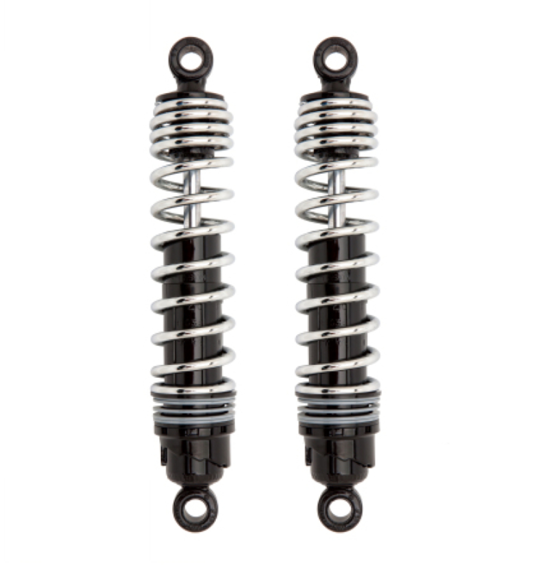 Picture of Progressive Harley-Davidson 412 Cruise Series Shocks 12.5in - Chrome