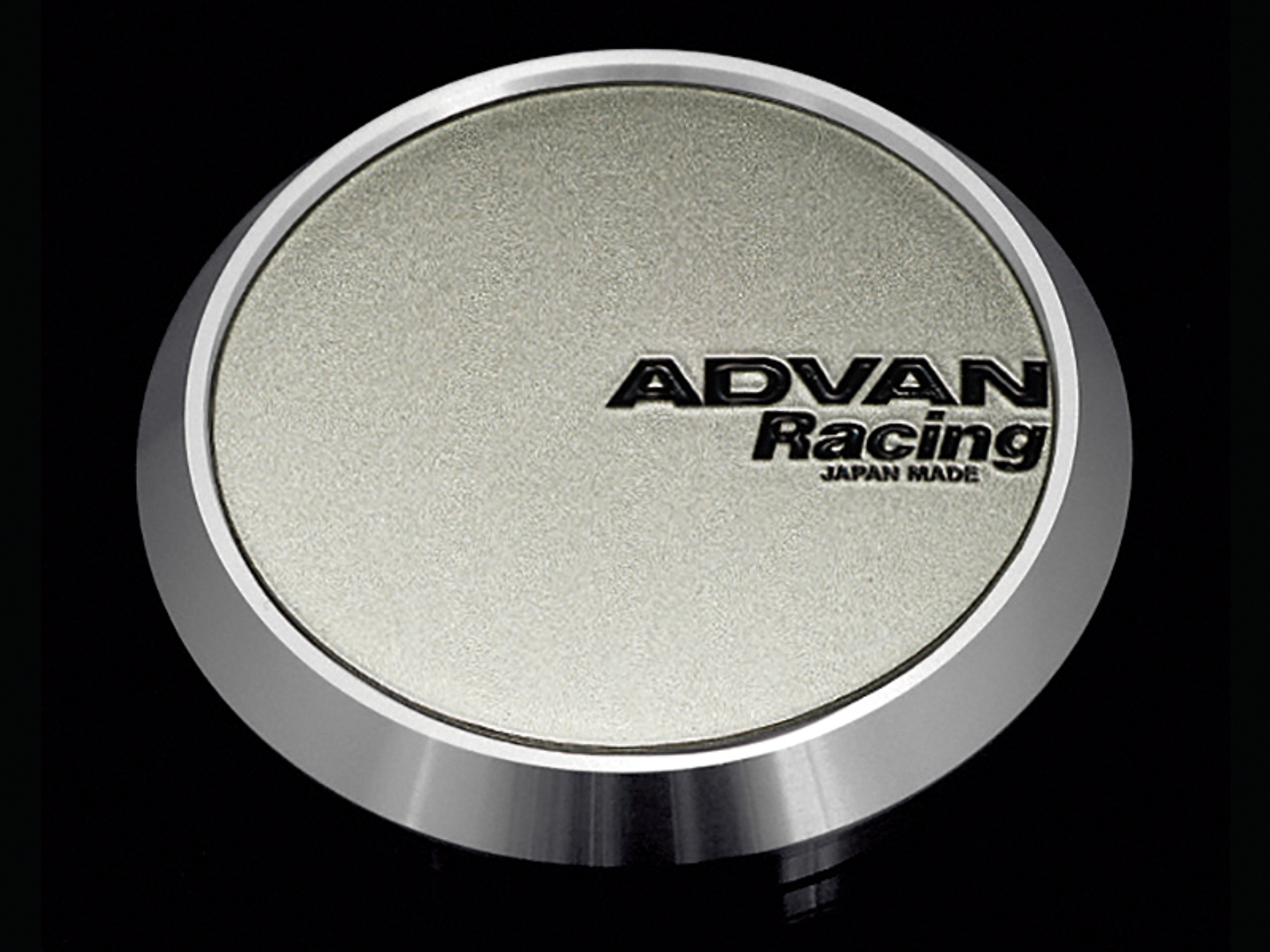 Picture of Advan 73mm Full Flat Center Cap - Racing Sand Metallic