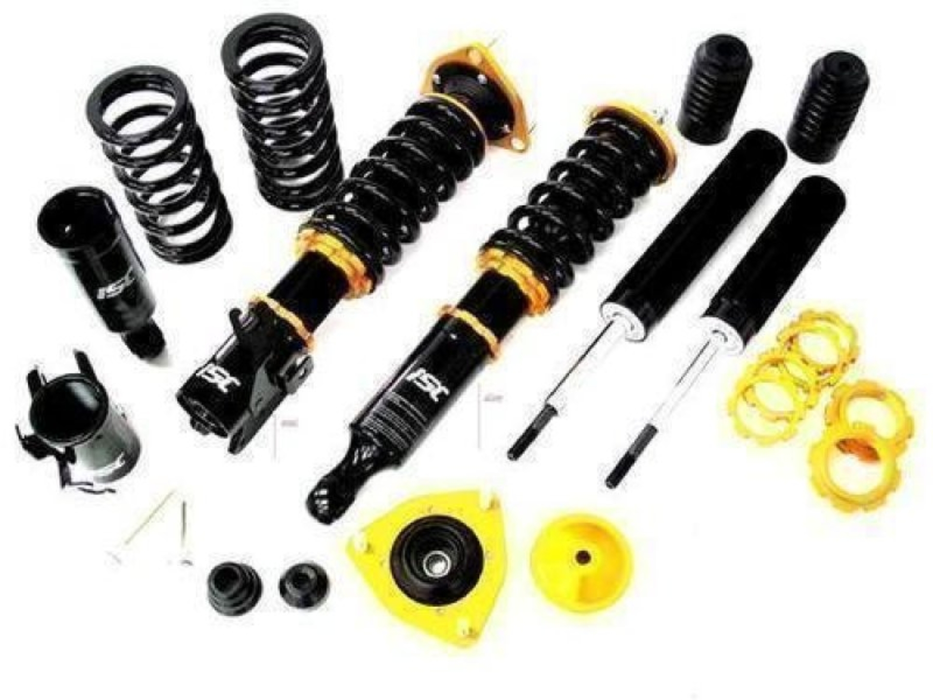 Picture of ISC Suspension 2004-2007 Mitsubishi EVO 8 / EVO 9 Basic Coilovers - Race / Track