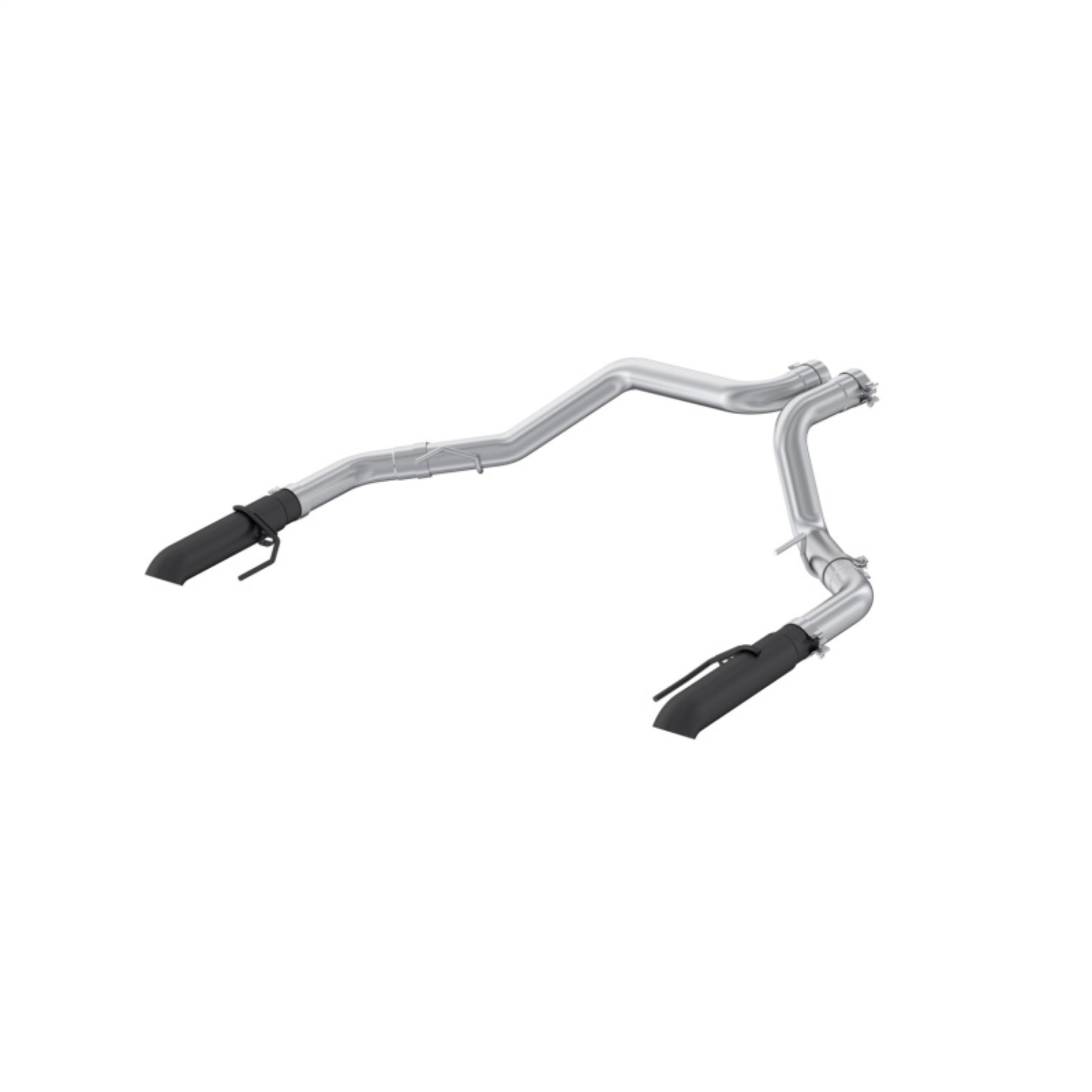 Picture of MBRP 2022+ Ford F-150 Raptor 3.5L / Raptor R 5.2L 3in Dual Rear Exit Turndown Axle Back - Black
