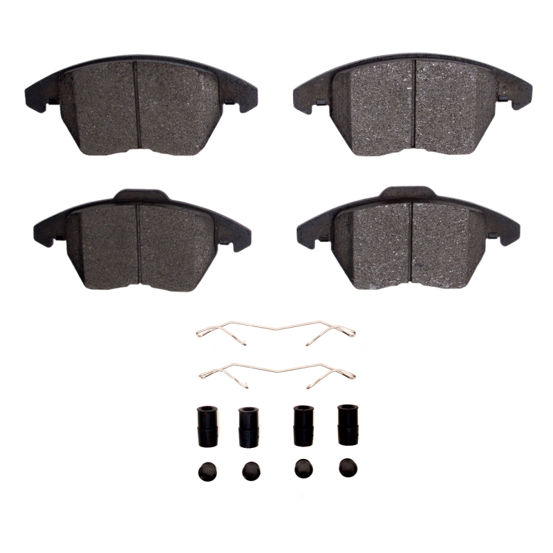 Picture of R1 11-15 Peugeot RCZ (Mexico) Front Semi Met Pads & Hardware Kit
