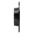 Picture of R1 08-12 Renault TRAFIC (Mexico) Rear Left Drilled & Slotted Black Brake Rotor